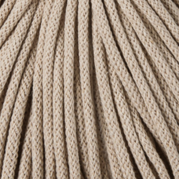Preview: Bobbiny Flechtkordel 5 mm - Beige